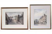 STOTT Fred 1910-2006,Hide Hill, Berwick; two perspectives,1976,Anderson & Garland GB 2024-04-11