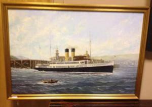 STRACHAN WILLIAM,THE DUCHESS OF HAMILTON LEAVING DUNOON PIER,McTear's GB 2014-01-27