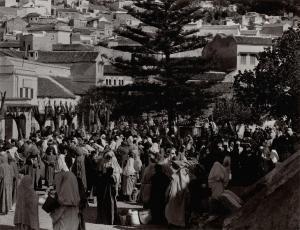 STRAND Paul 1890-1976,Chaouen - Market Day, Morocco,1962,Phillips, De Pury & Luxembourg 2024-04-05