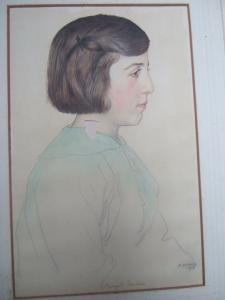 STRANG William 1859-1921,Head study of a young girl,1918,Bellmans Fine Art Auctioneers GB 2011-05-18