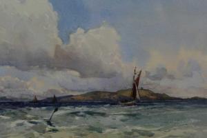 STRANGE Albert George 1855-1917,Lobster Fishers, Sound of Jura, Scotland,Reeman Dansie GB 2021-03-09