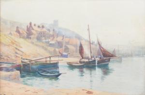 STRANGE Albert 1882-1897,Whitby from the South,1985,Gilding's GB 2017-09-05