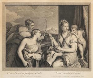 STRANGE Robert 1721-1792,Wenus zawiązująca oczy Amorowi,1769,Sopocki Dom Aukcjny PL 2024-03-06