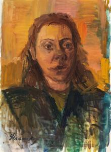 STRANSKY Ferdinand 1904-1982,Portrait of a woman,1956,im Kinsky Auktionshaus AT 2023-04-18