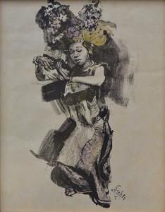 STRASSER Roland 1895-1974,Balinese Dancer,Larasati ID 2023-05-27
