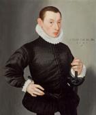 STRAUCH Lorenz 1554-1630,Ritratto d’’’’uomo con farsetto nero,1630,Palais Dorotheum AT 2007-10-16