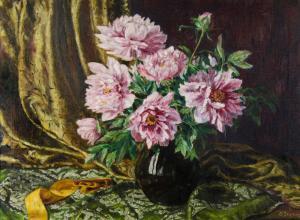 STRAUCH Ludwig Karl 1875-1959,Grande mazzo di fiori nel vaso,Stadion IT 2018-06-01