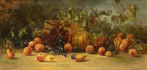 STRAUS Meyer 1831-1905,Still Life with Fruit,1896,Clars Auction Gallery US 2019-05-19
