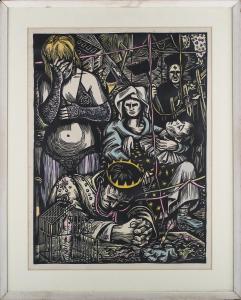 STRAUSFELD PETER 1910-1980,Death of Pierrot,20th century,Tooveys Auction GB 2023-01-18