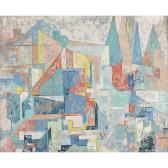 STRAUTIN Wally 1898-1995,Abstract Composition,1940,Ripley Auctions US 2012-05-14