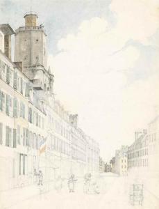 STREATFIELD Robert 1786-1852,Views of French towns,Christie's GB 2016-12-07