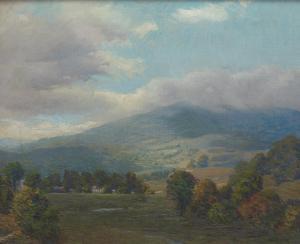 STREATOR Harold A 1861-1926,Low Clouds Over a Valley,Aspire Auction US 2017-09-09