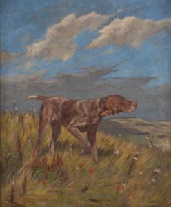 STREBEL Richard 1861-1949,Tracking hound,Hargesheimer Kunstauktionen DE 2018-09-22