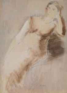 STRECKER Paul 1898-1950,Portrait de femme,Pestel-Debord FR 2023-07-04