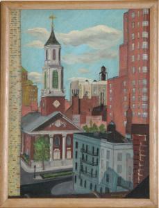 STREET P 1900-1900,Untitled (City View),1963,Ro Gallery US 2012-05-24