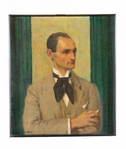 STREIT Robert 1885-1957,Portrait of Willy Forst,Deutsch AT 2019-04-09