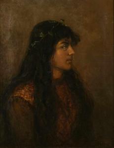 STREITENFELD Ludwig 1849-1930,Mädchen von Capri,Wendl DE 2020-03-05