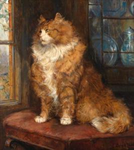 STRETTON Philip Eustace 1884-1920,Study of a ginger cat,Bonhams GB 2020-05-19