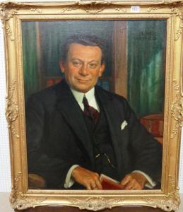 STREYC Josef 1879-1962,Portrait of a gentleman,1926,Bellmans Fine Art Auctioneers GB 2016-06-21