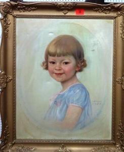 STREYC Josef 1879-1962,Portrait of a young girl,1930,Bellmans Fine Art Auctioneers GB 2016-06-18