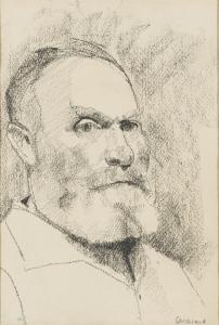 STRICKLAND Anthony 1920-2000,Portrait of a Bearded Man,Strauss Co. ZA 2023-08-14