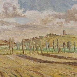 STRICKLAND William John 1788-1854,Winchelsea landscape,Burstow and Hewett GB 2019-10-16