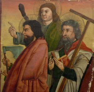 STRIGEL Bernhard 1460-1528,The apostles Matthew,1528,Galerie Koller CH 2017-03-31