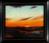 STRINDBERG Arnold 1883-1946,Evening sun over the ocean,1910,Bruun Rasmussen DK 2007-10-30