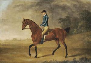 STRINGER Thomas 1722-1790,A racehorse with jockey up,1778,Christie's GB 2015-07-08