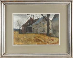 STRISIK Paul 1918-1998,An old New England home,Eldred's US 2024-04-05
