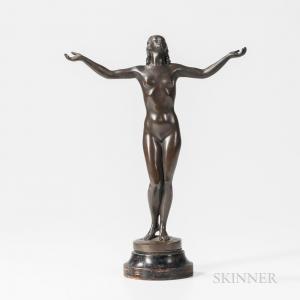 STROBL Kenneth 1800-1900,Nude Figure Gazing Toward the Heavens,Skinner US 2020-07-28