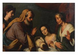 STROIFFI Ermano,Elie ressuscite le fils de la veuve de Sarepta,Cornette de Saint Cyr 2023-04-19