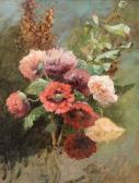 STROMEYER Helene Marie 1834-1924,Still life with poppies,Kaupp DE 2012-06-16