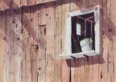 STROPPEL Betty Macnair 1927,Barn Window with Bucket,Burchard US 2013-02-24