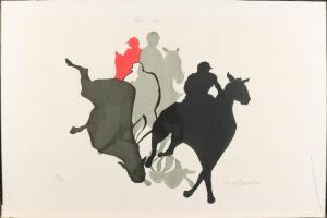 Stroud Victor W,Jockeys on horseback,Twents Veilinghuis NL 2018-04-20