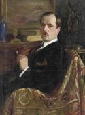 STRUNNIKOV Nikolai 1871-1945,Portrait of Leo Maskovskii,1922,Christie's GB 2011-06-06