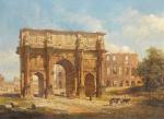 STRUTT Jacob George 1784-1864,The Arch of Constantine, Rome,1845,Bonhams GB 2023-02-02