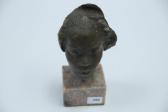 STUART DOWIE john 1915-2008,Bust of a Young Girl,Bonhams & Goodman AU 2009-02-15