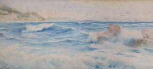 STUART Ernest 1889-1915,Coastal scene,Gorringes GB 2023-07-03