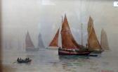 STUART Ernest 1889-1915,The fishing fleet,David Lay GB 2013-08-09
