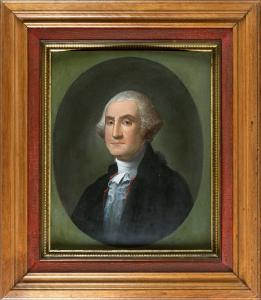 STUART Gilbert 1755-1828,Bust portrait of George Washington,Eldred's US 2019-04-05