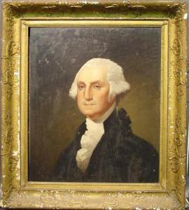STUART Gilbert 1755-1828,PORTRAIT OF GEORGE WASHINGTON,William Doyle US 2002-03-26