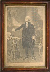 STUART Gilbert 1755-1828,Portrait of George Washington,Pook & Pook US 2009-05-22
