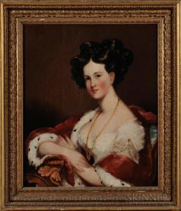 STUART Gilbert 1755-1828,Portrait of Mrs. Clement,Skinner US 2018-03-03