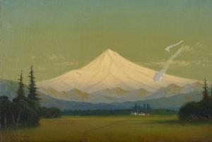 STUART James Everett,Mt. Hood, From Near Portland, Oregon,1923,Clars Auction Gallery 2023-04-14
