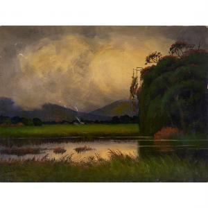 STUART James Everett 1852-1941,"Near Watsonville,1928,Clars Auction Gallery US 2023-04-14