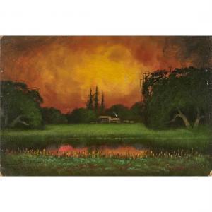 STUART James Everett 1852-1941,Sunset, Napa Valley, Cal.,1933,Clars Auction Gallery US 2023-04-14
