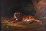 STUBBS George 1724-1806,Portrait of The Royal Tiger,Bellmans Fine Art Auctioneers GB 2023-03-28