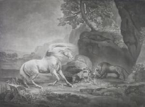 STUBBS George 1724-1806,The Horse and Lion,Tennant's GB 2018-04-28