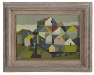 STUBBS kenneth 1907-1967,Provincetown,1960,New Orleans Auction US 2019-05-18